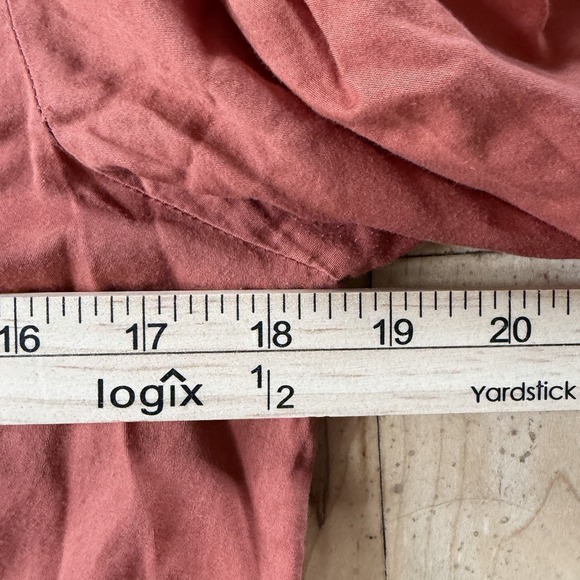 Ethnic by Outfitters and is size M Women's Orange Top Embroidered Long Sleeve - Picture 10 of 11